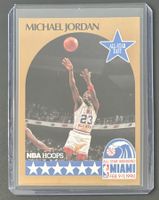 NBA Michael Jordan 1990-91 NBA Hoops All-Star Card