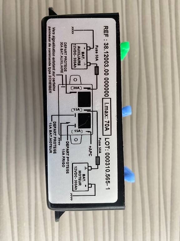 Tutti pezzi di ricambio auto: séparateur de batterie – Usato da La Chaux-de-Fonds venduto da ami35