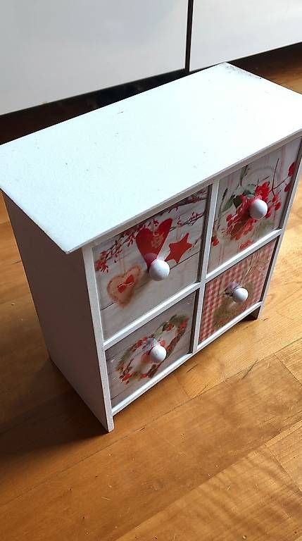Cassettiere: Mini Kommode mit 4 Schubladen NEU – Nuovo (secondo la descrizione) da Langendorf venduto da Felix2017 1