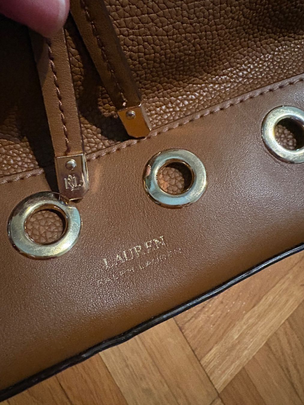 Ralph Lauren Borse da donna: Lauren Ralph Lauren Tasche Leder – Usato da Genève venduto da sunandwind 1