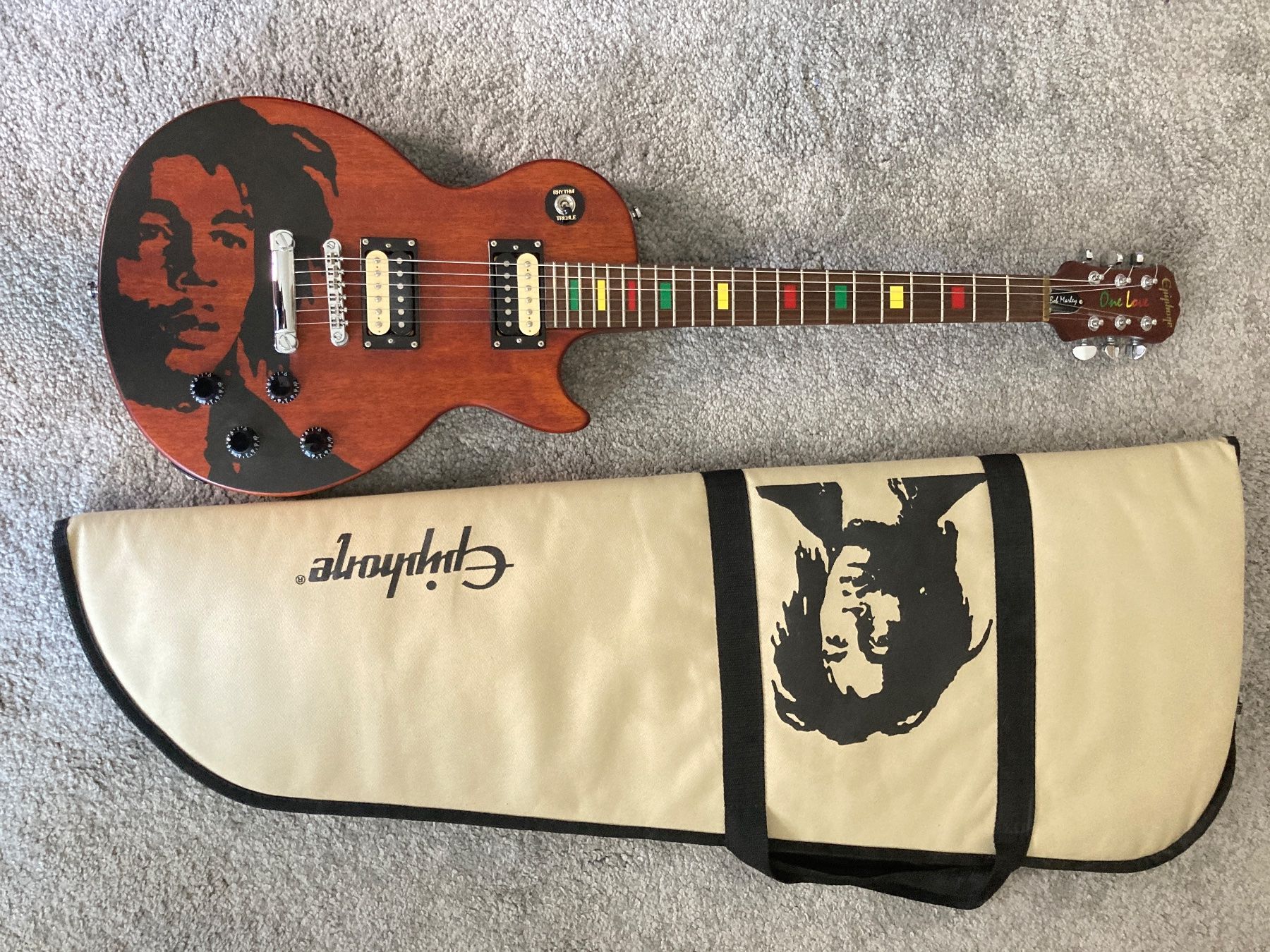 Epiphone Musikinstrumente: Epiphone Bob Marley Limited Edition – Gebraucht aus Embrach von Rockbeat