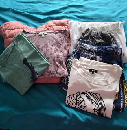 Sommerliche Damen-Kleider-Paket- Grösse  50 u.XL gut erhalte