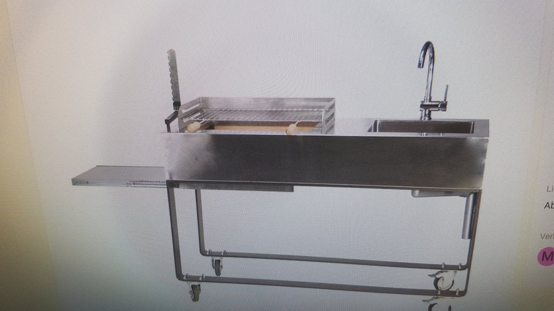 Griglie: Holzkohle Grill.  Autoorküche – Nuovo e nell'imballaggio originale da Wängi venduto da Koebi62