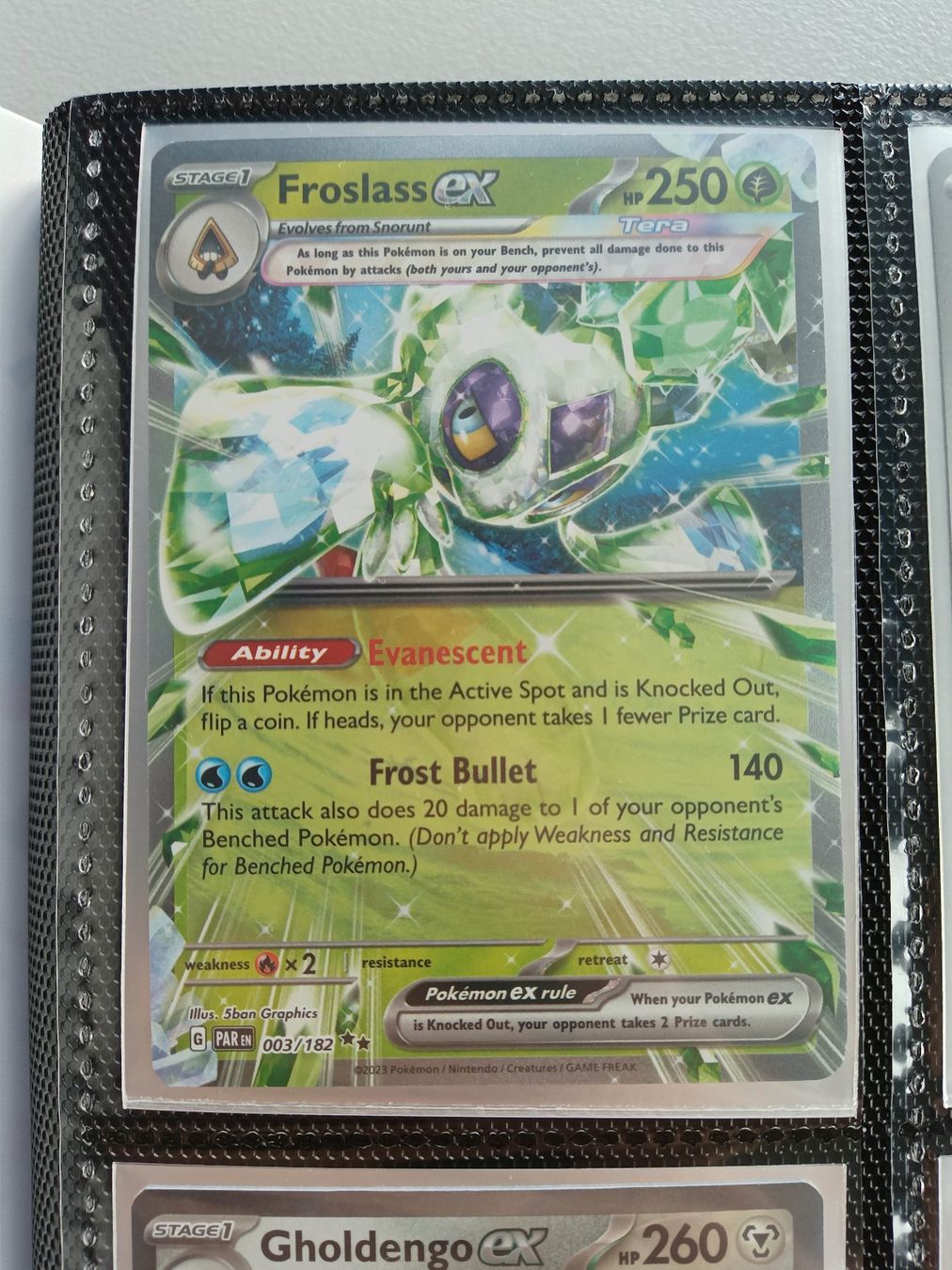 Pokémon Carte collezionabili: Froslass ex - Paradox Rift Pokemon Englisch – Usato da Altstätten SG venduto da GGsGameshop