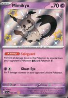Pokémon – Mimikyu 🇺🇸 - PAF-160 - Paldean Fates