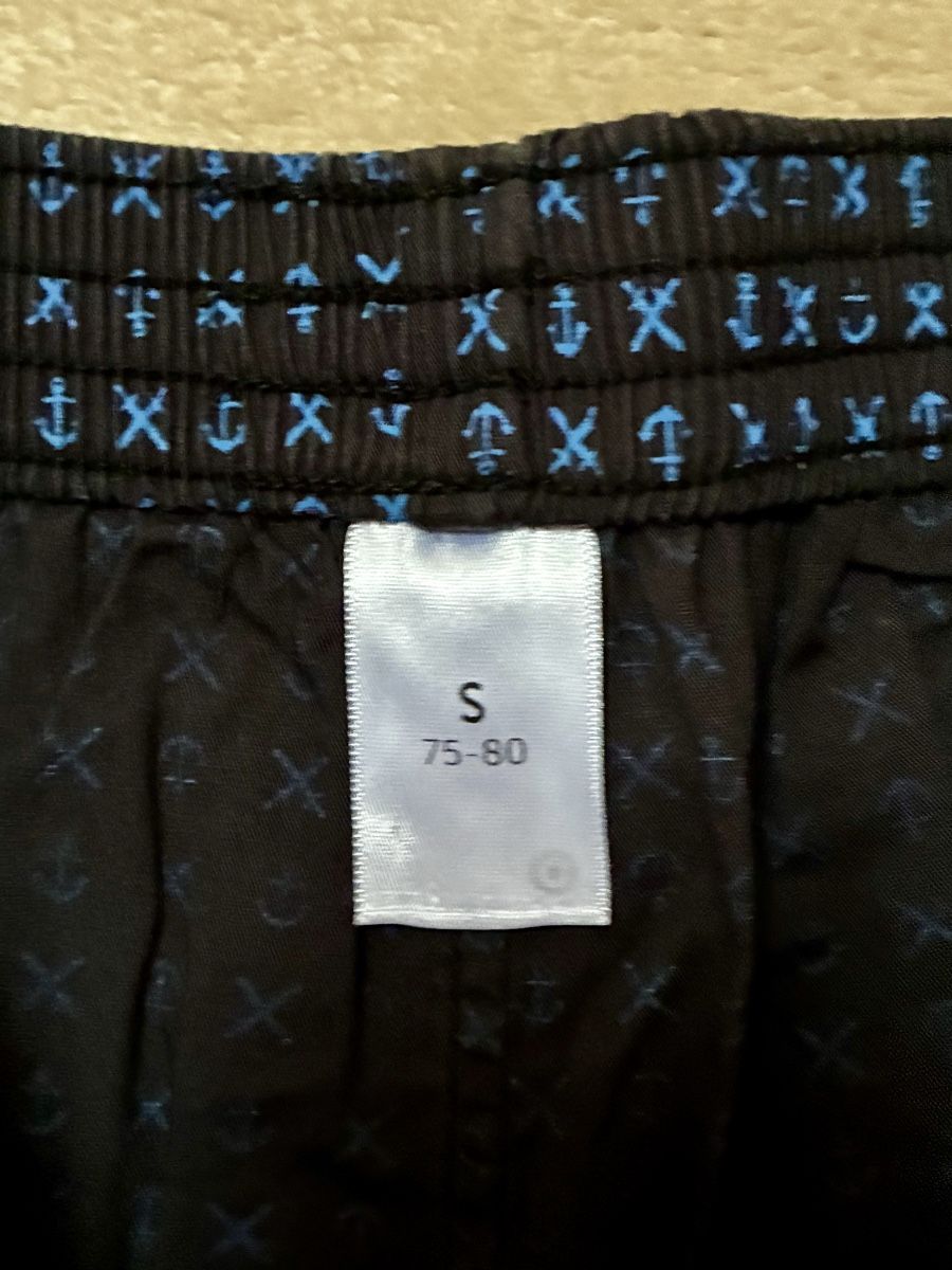 Unterwäsche: Boxer shorts patterned navy blue size S  – Neu (gemäss Beschreibung) aus Schaan von RicX-10 1