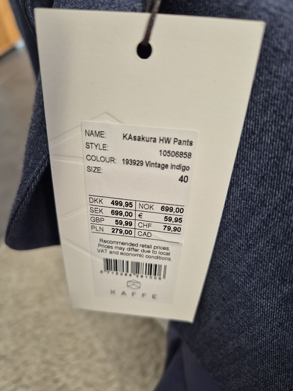 Completi & Tailleur: Hosenanzug Kaffe jeansblau – Usato da Gempen venduto da ren_fw6c 2