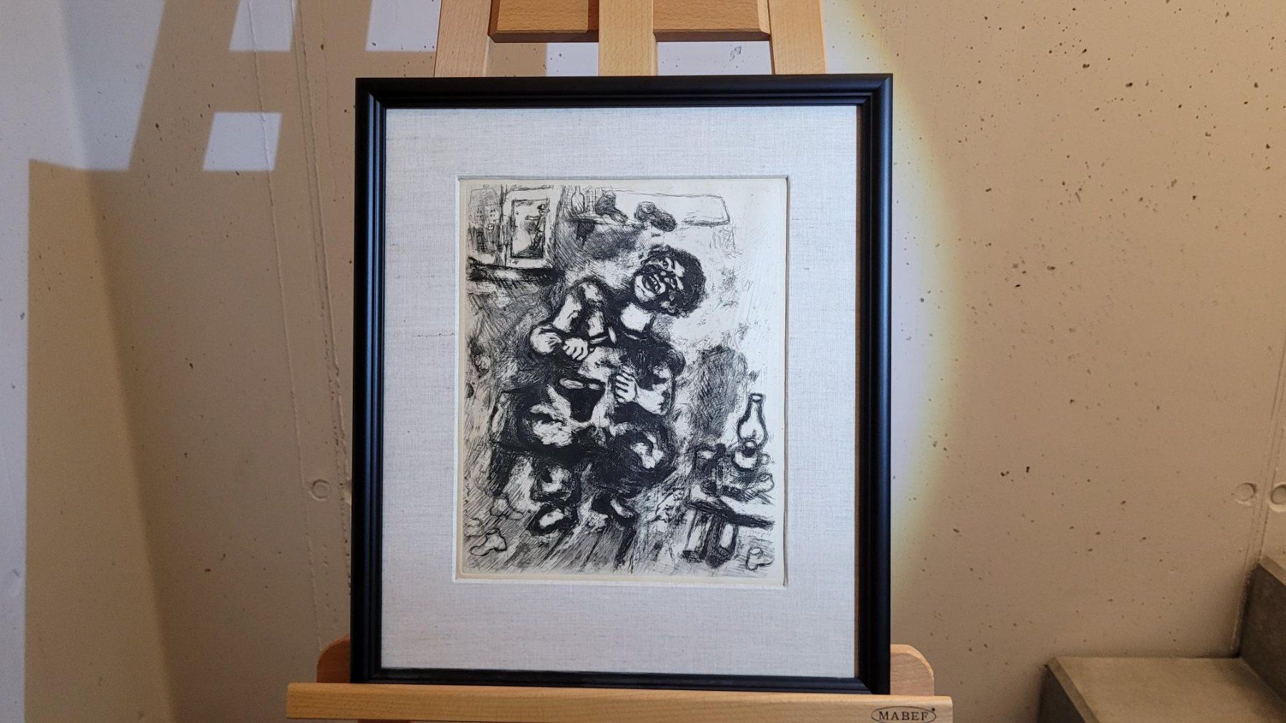 Grafica & Litografie: *** CHAGALL MARC, "Der Schuster", Kaltnadelradierung *** – Usato da Luzern venduto da Luzern1 6