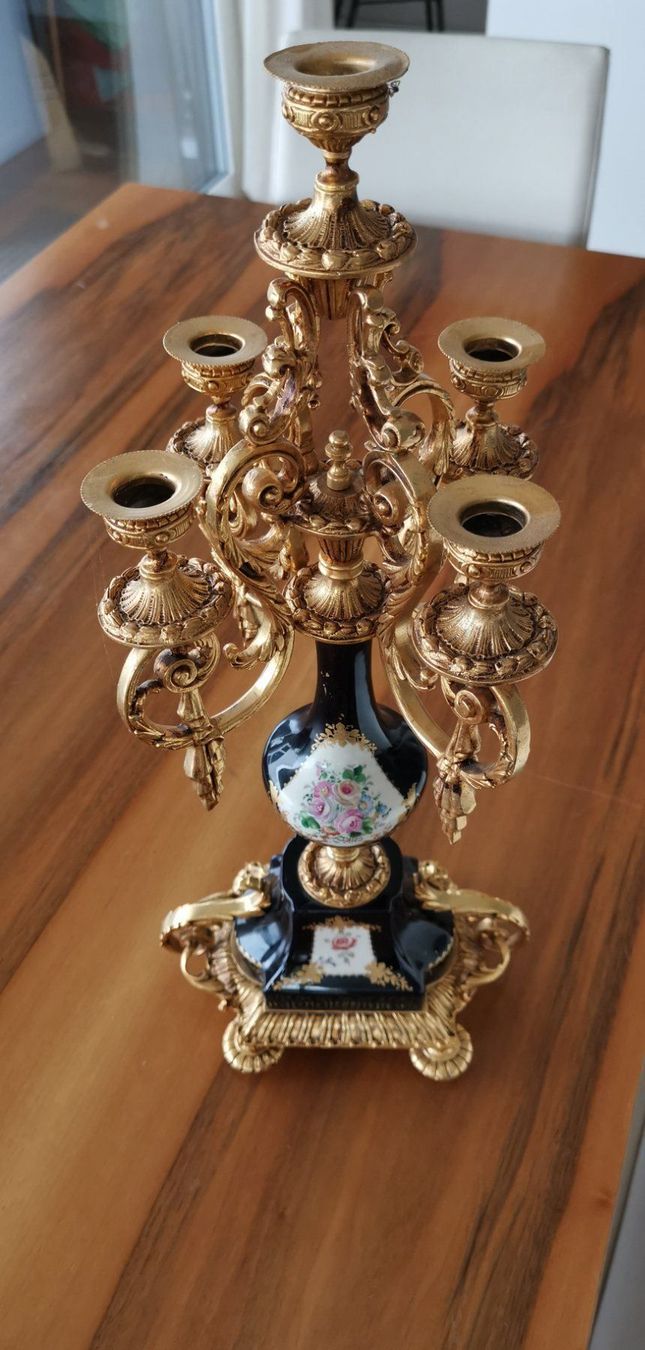 Kerzenständer: A.C.F. Deco de Sevres Kerzenleuchter – Gebraucht aus Küssnacht am Rigi von Alca_TS_AG