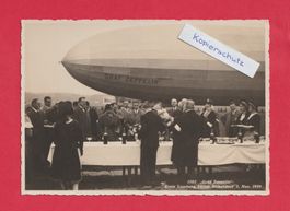 "Graf Zeppelin" (ZH) Erste Landung Zürich-Dübendorf 2.11.29