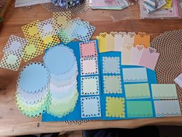 46 Handmade Notes/Notiz Papier/Message cards/letter!!