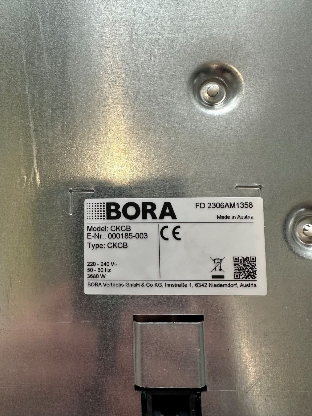Cucine: BORA Glaskeramik Kochfeld CHCH und CKCB – Nuovo (secondo la descrizione) da Wohlen AG venduto da rsWohlen 1