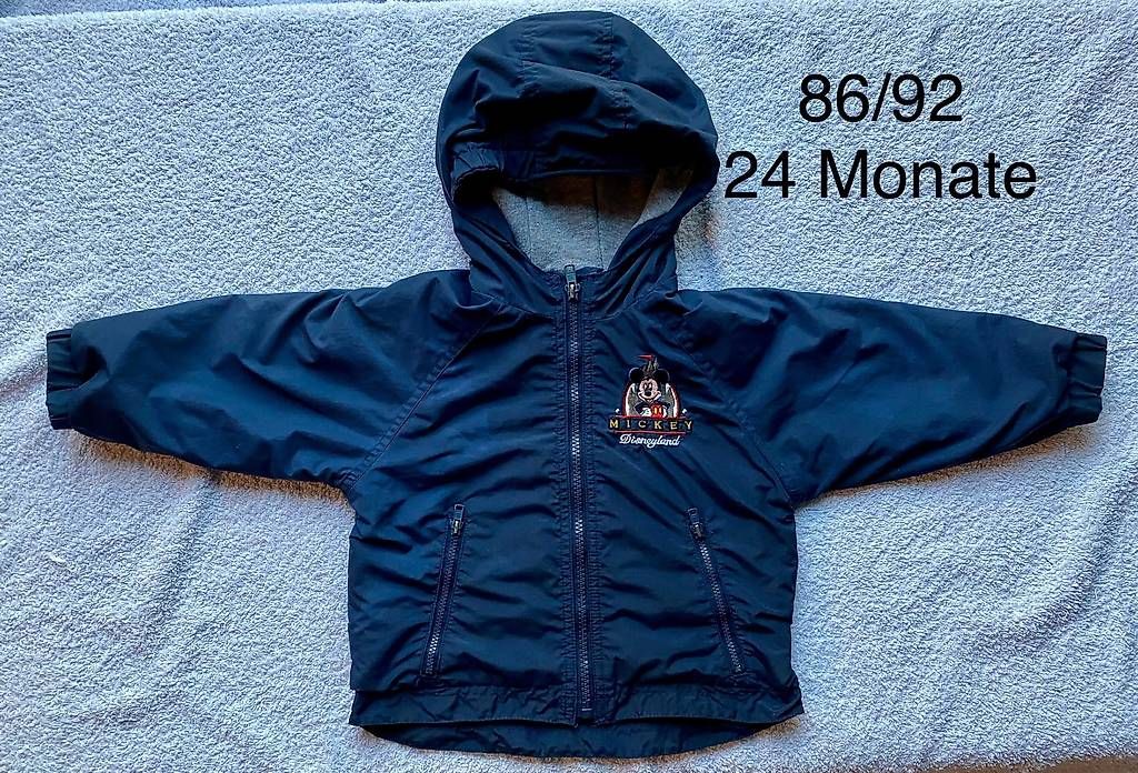 Vestes & Manteaux: Jacke 86/92 Mickey Mouse / Disneyland – D'occasion à Fehren par Flugzeug1177