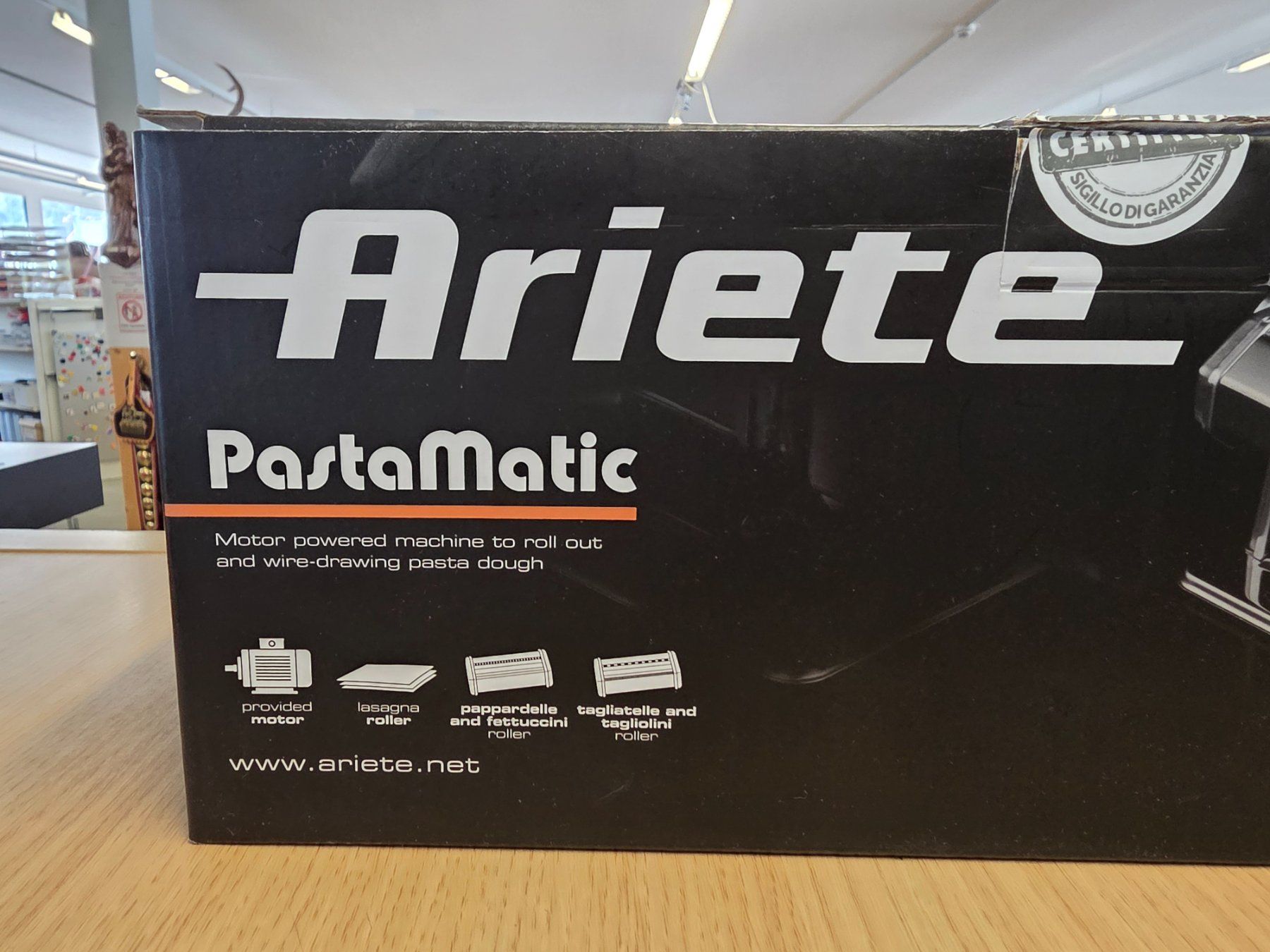 Elettrodomestici da cucina: Ariete PastaMatic ARI-1593 – Nuovo e nell'imballaggio originale da Chur venduto da FeschtlandBrockiChur 3
