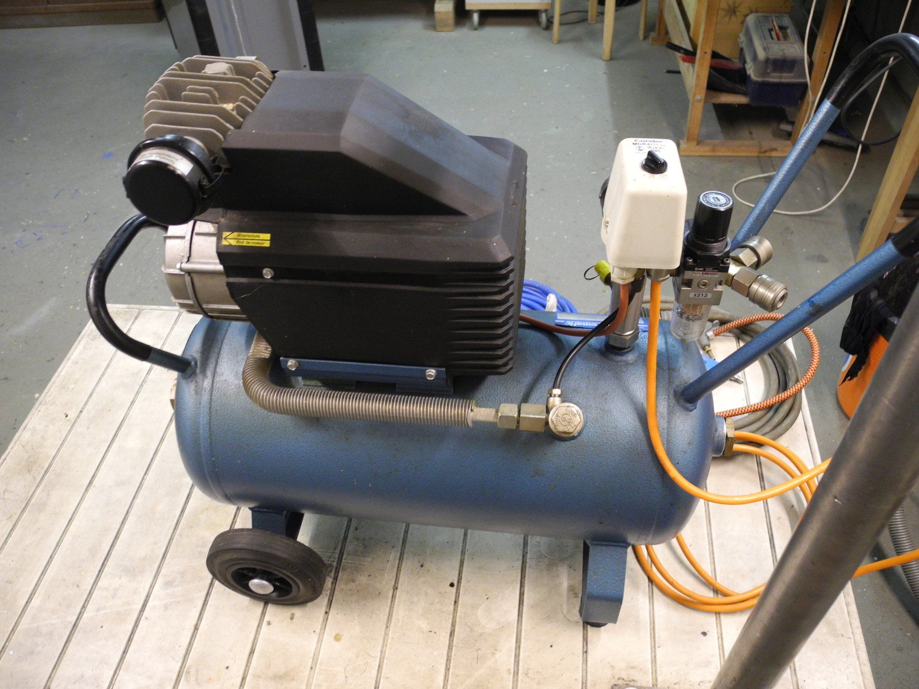 Compressori: Kompressor Turbostar 25l – Usato da Worb venduto da kebe01 3