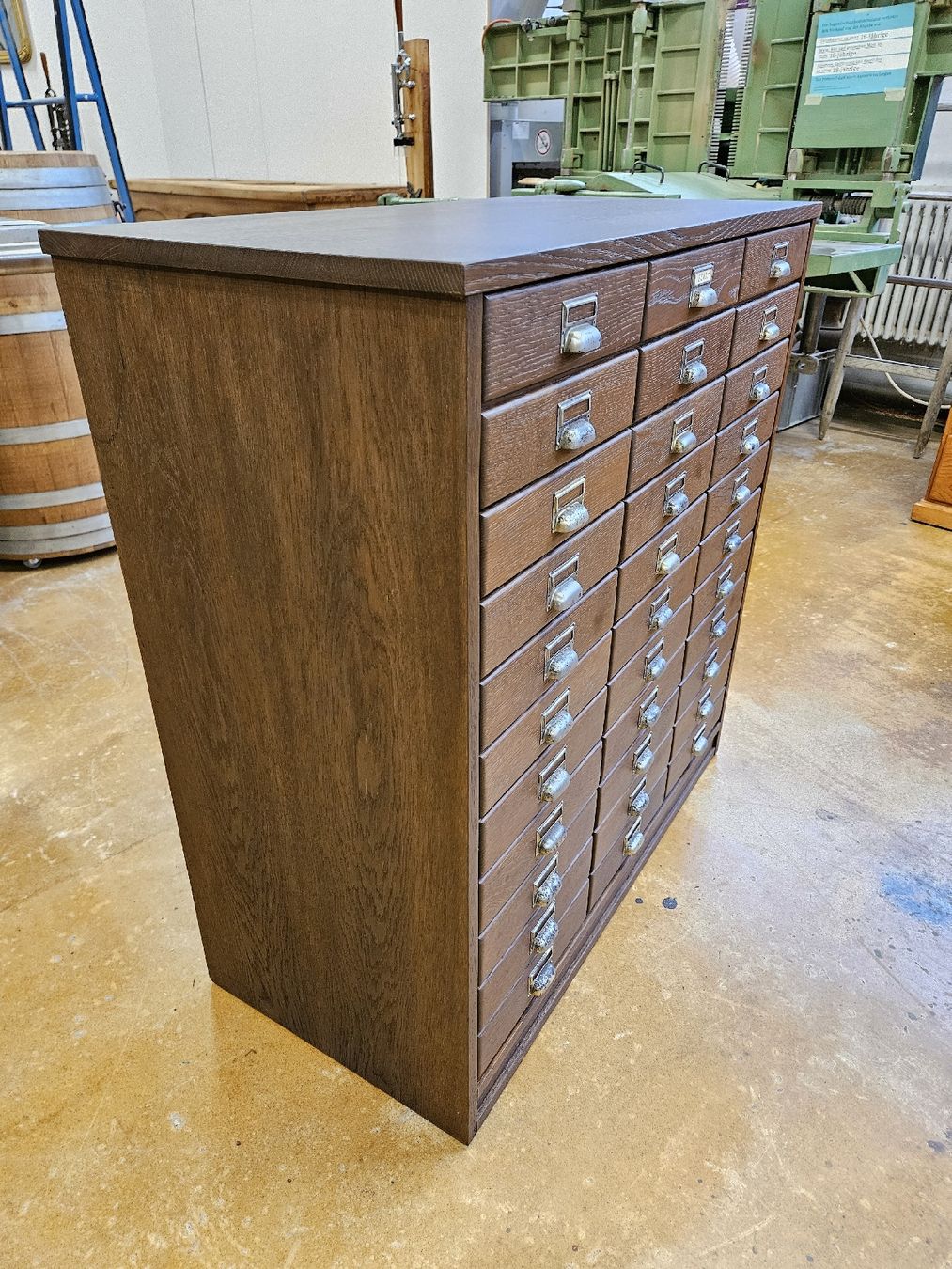 Cassettiere: Apothekerschrank aus Eichenholz, Schubladenmöbel – Usato da Reitnau venduto da Discus6 1