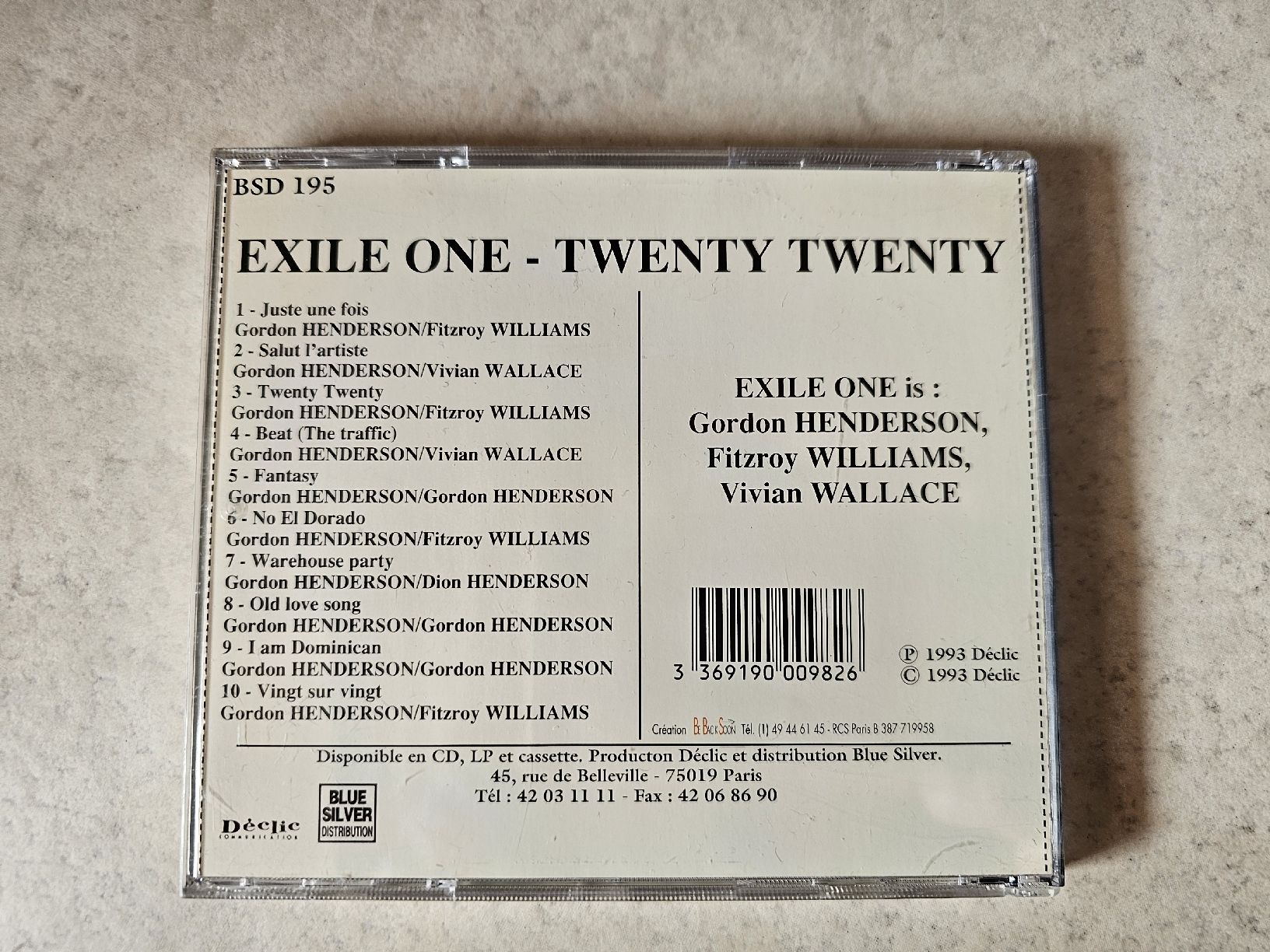 CD: Exile One  -  Twenty Twenty – Usato da Schneisingen venduto da backstore24 1