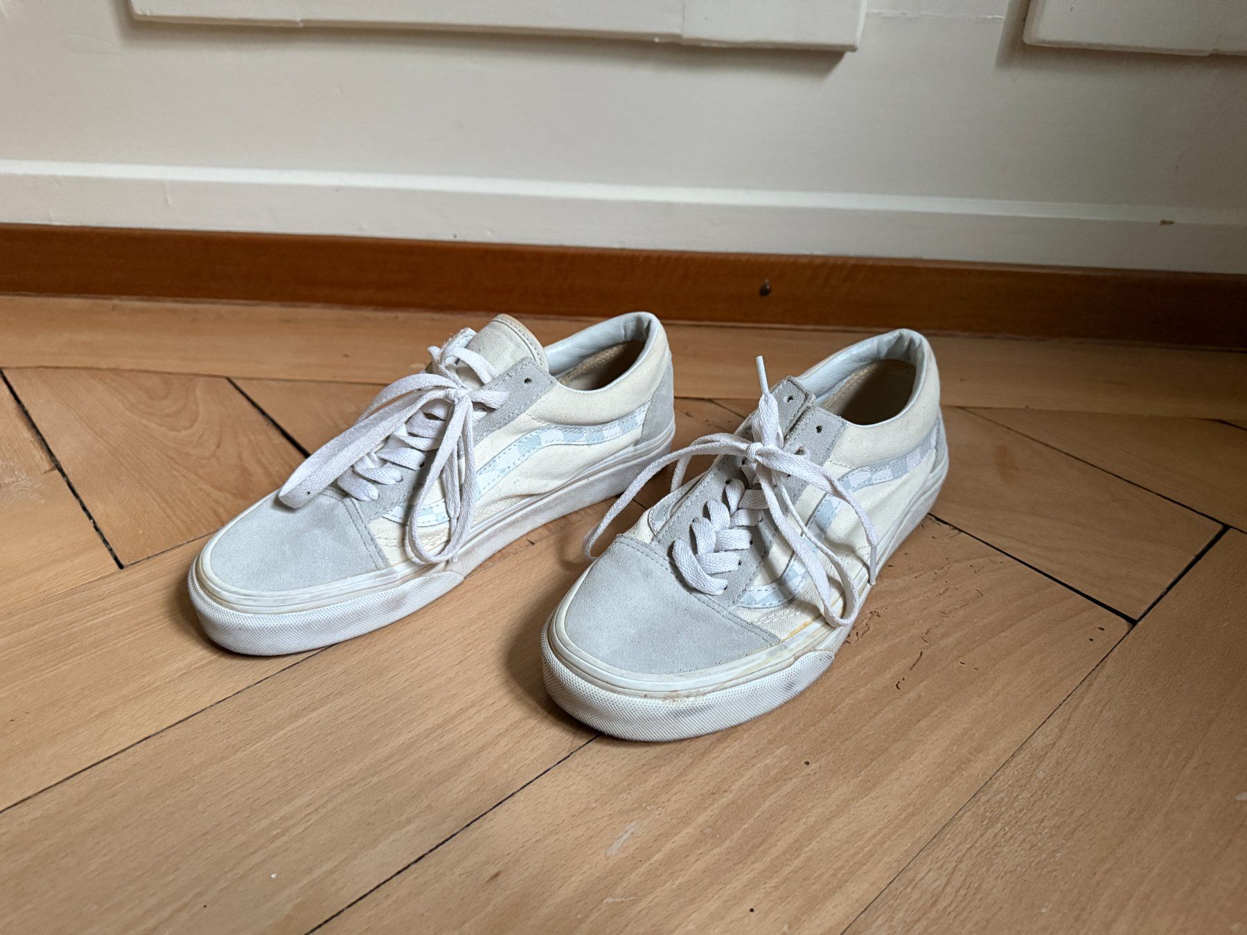 Vans Damenschuhe: VANS - Sneaker weiss-hellblau 38.5 – Gebraucht aus Zürich von Diazaio