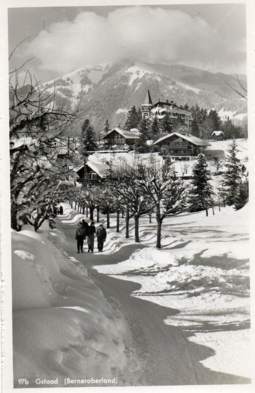 Cartoline postali: Gstaad – Usato da Melano venduto da pisonsdro