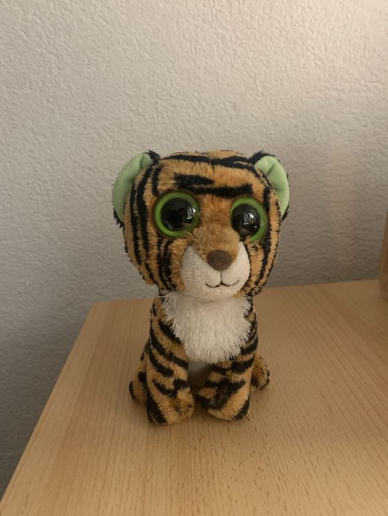 Ty Beanie Boos Peluche Con Grandi Occhi - 36131, Morbido Tessuto Ty Silk, Adatto A Bambini Dai 3 Anni