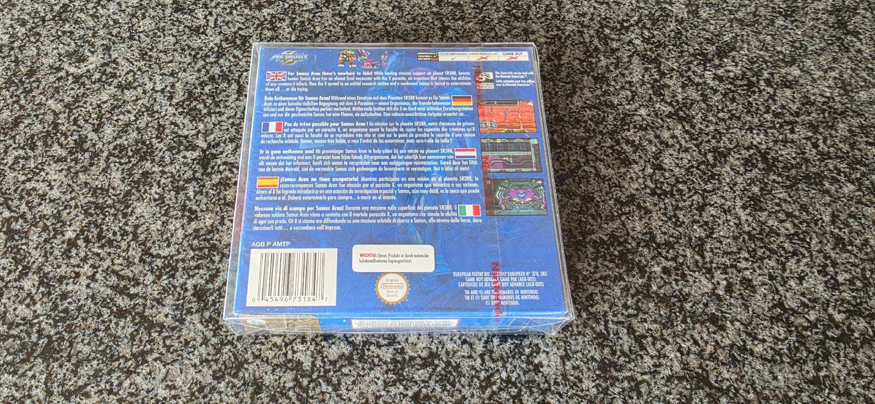 Giochi: Metroid Fusion GBA SEALED ORIGINAL – Nuovo e nell'imballaggio originale da Aarau Rohr venduto da Shad 1