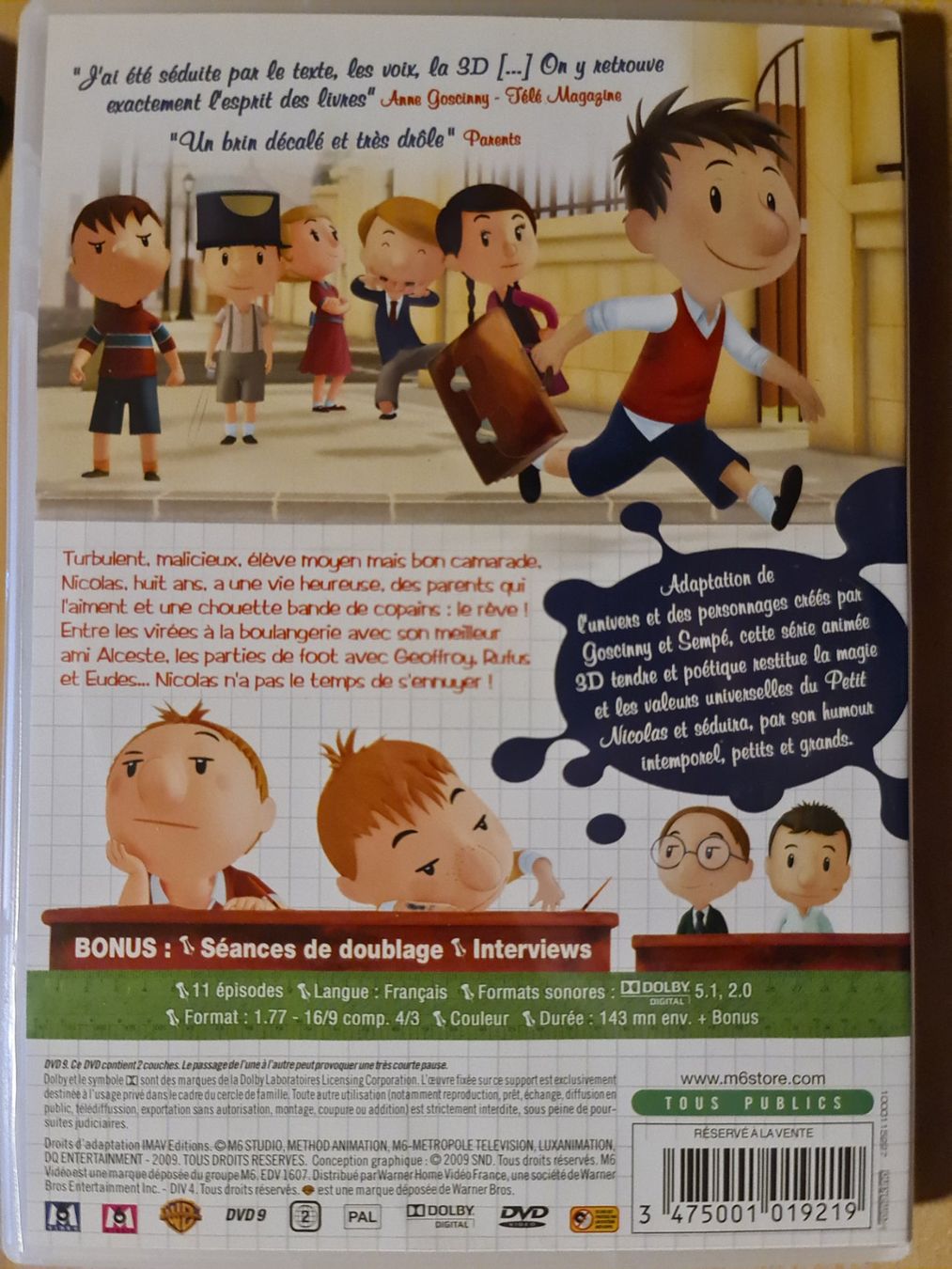 Alle DVDs: Le petit nicolas - Volume 1 - français – Gebraucht aus Dintikon von Vexi 1