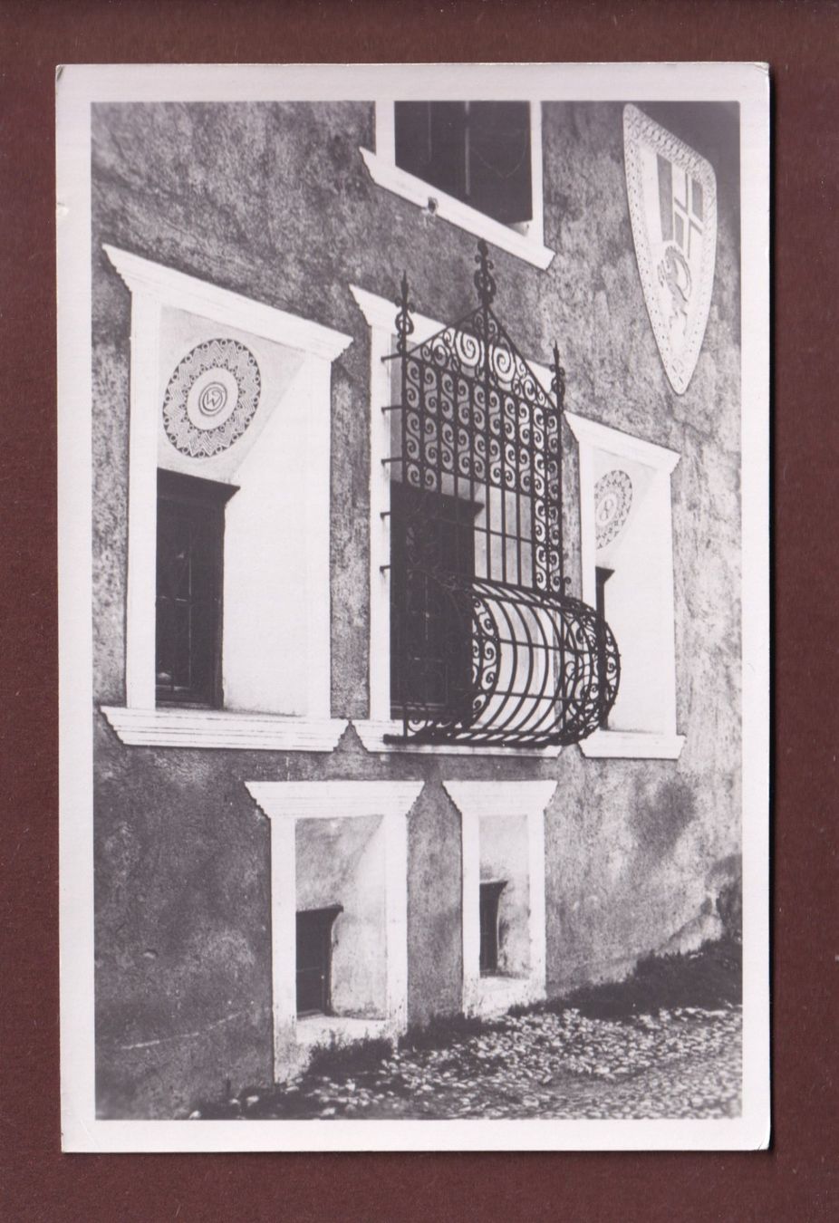 Cartoline postali: Sgraffito aus S-CHANF – Usato da Pully venduto da nicecards