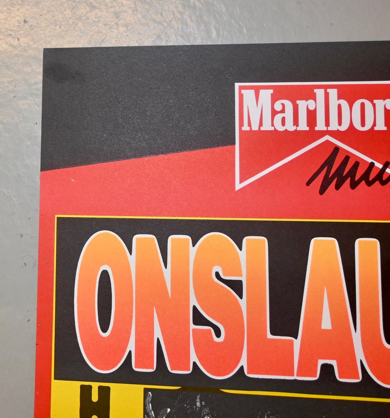 Dischi in vinile: ONSLAUGHT annihilator ORGINAL KONZERTPLAKAT 1993 – Usato da Pfaffhausen venduto da mono_rec 7