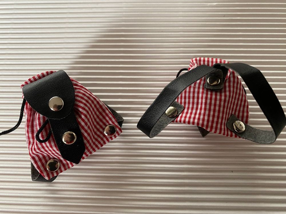 Mini Gingham-Band Schleifen, Kariert – 50 Stück, 42x39 Mm, Aus Polyester, Für Basteln, Nähen & Scrapbooking