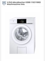 V-ZUG AdoraWaschen V2000 1102110003 Waschmaschine links 8,kg