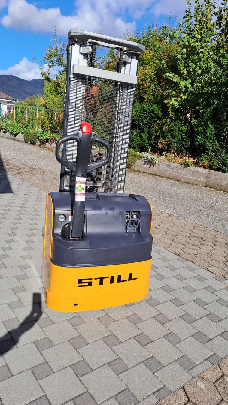 Still Carrelli elevatori e a forche: Deichselstapler / Hochhubwagen / Still EGV 16 Triplex – Usato da Neuendorf venduto da OZ88 5