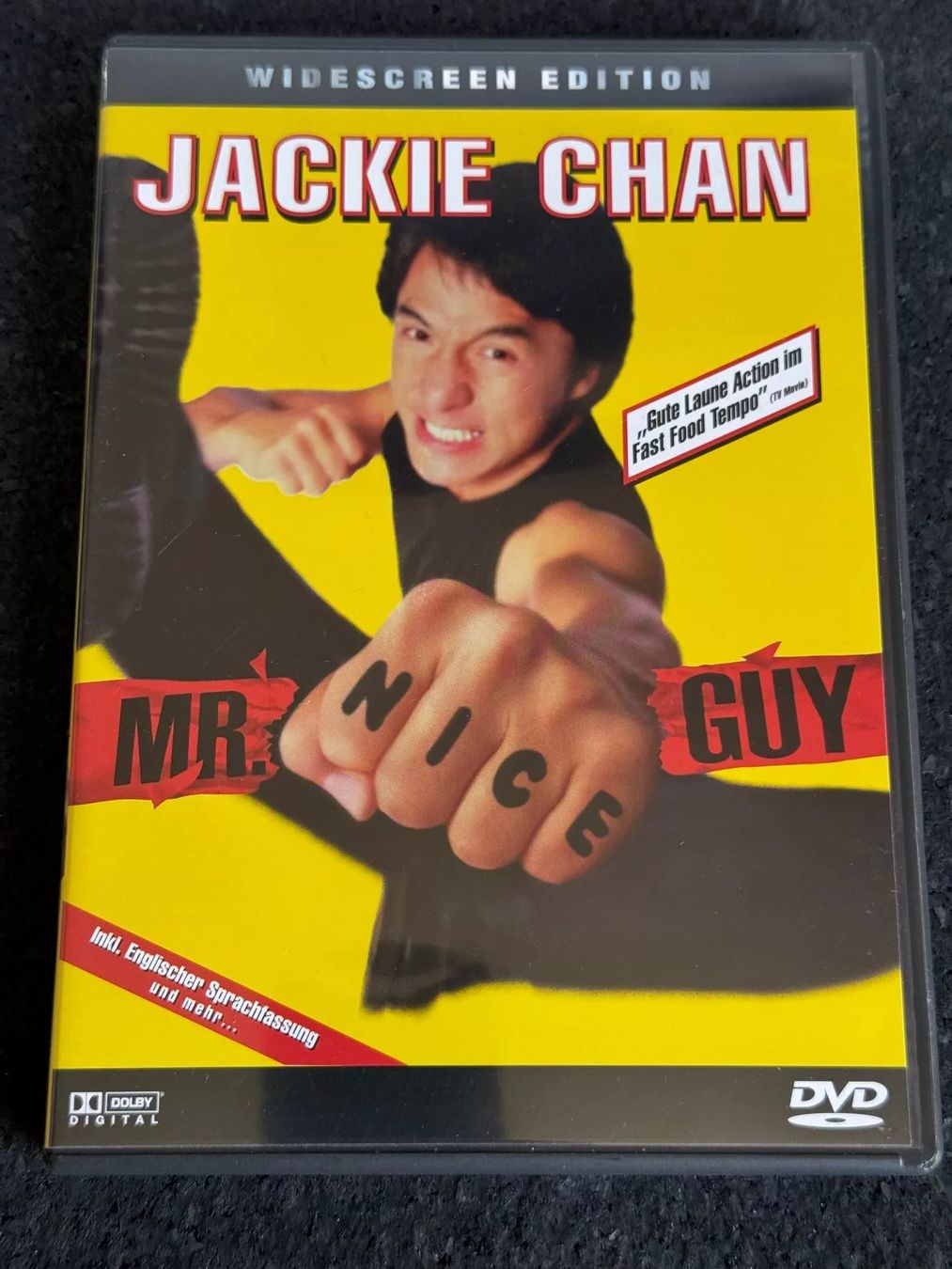 Tutti i DVDs: Jackie Chan Mr. Nice Guy DVD DE/EN – Usato da Fribourg venduto da tschjoly