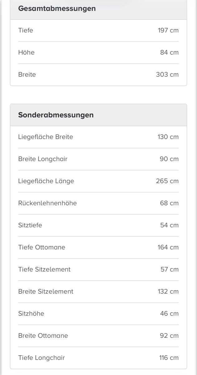 Divani: Grosses braunes Ecksofa mit Ottomane, super Zustand! – Nuovo (secondo la descrizione) da Brunnen venduto da StutzcareTherapiezen 3