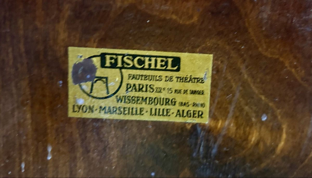 Poltrone: Theatersessel von Fischel, Paris – Usato da Zürich venduto da ea_so8p 2