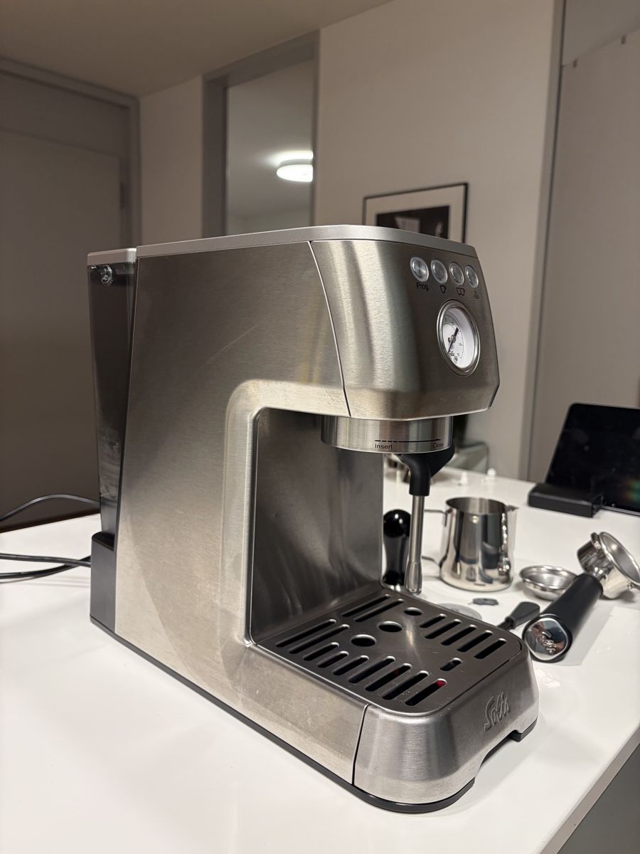 Solis Kaffeemaschinen & Espressomaschinen: Solis Barista Perfetta Plus Espressomaschine – Gebraucht aus Zürich von vibez89