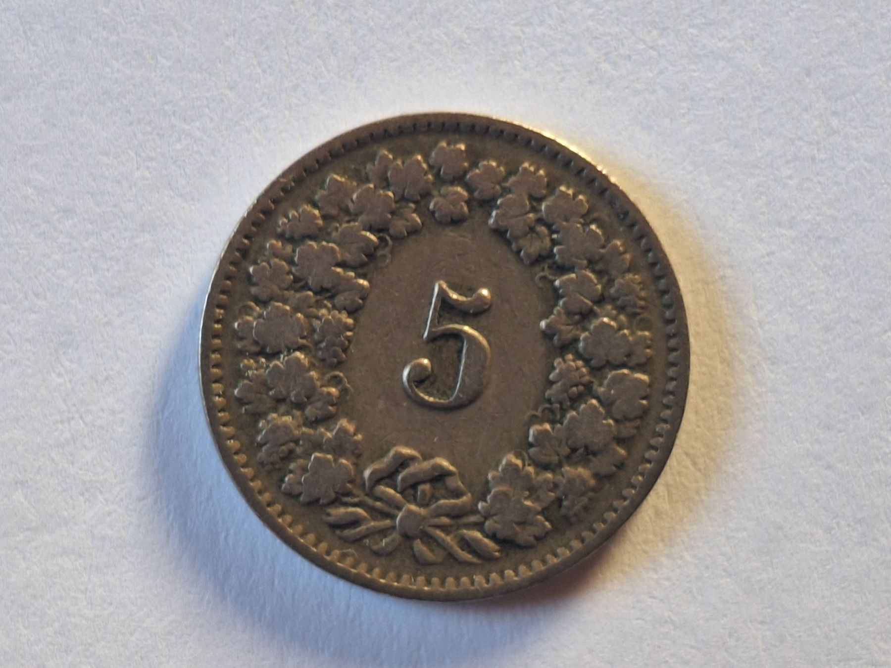 Tutti le monete: 5cts 1912 – Usato da Couvet venduto da zeze03 1