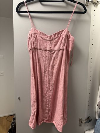Sommerliches Zara Kleid, Gr. S, Rosa, Top Zustand!