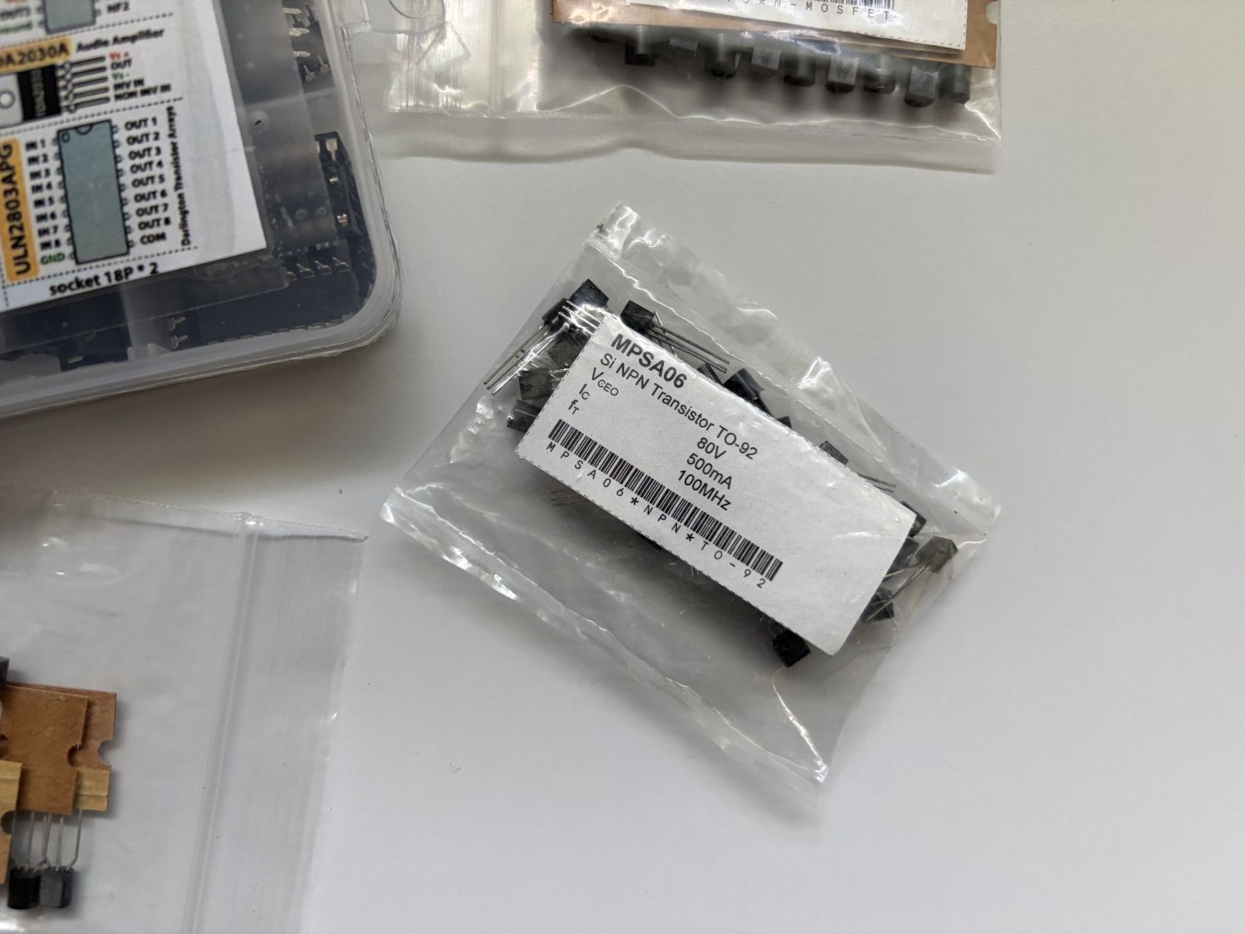 Elektronikbauteile: Bauteileset Transistoren , OP, OPAMP diverse – Gebraucht aus Langnau am Albis von Danig0 4
