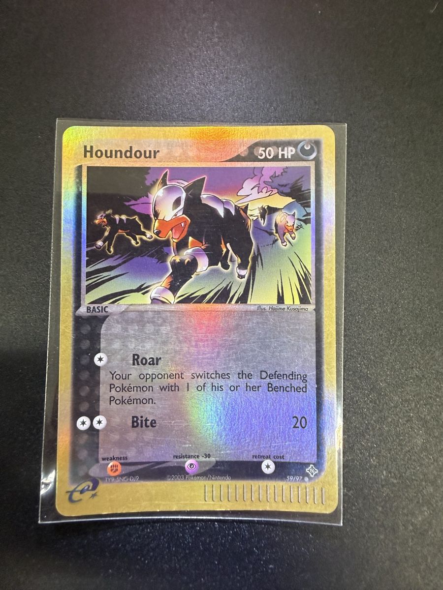 Pokémon Carte collezionabili: HOUNDOUR DRAGON - REVERSE – Nuovo (secondo la descrizione) da Canobbio venduto da ale_85bk