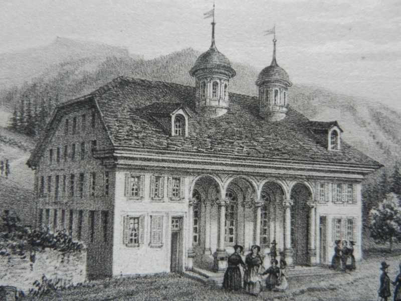 Gravures: Leukerbad Wallis – D'occasion à Risch par Rischli15 6