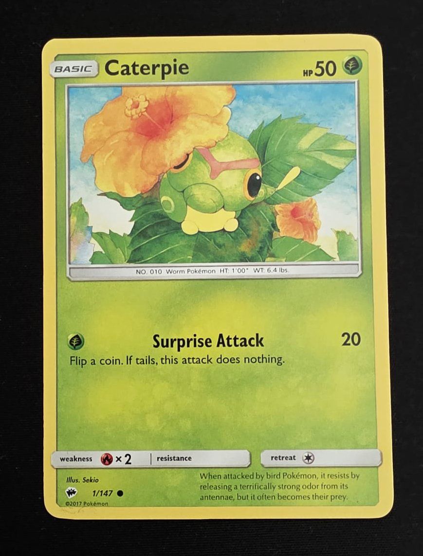 Pokémon Carte collezionabili: Caterpie 1/147 - Pokemon TCG – Usato da Zürich venduto da Zetto