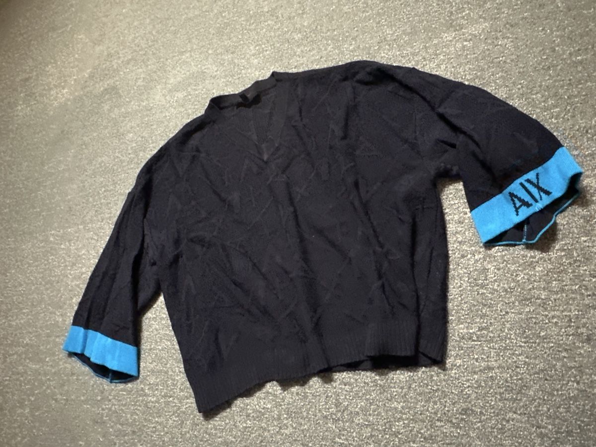 Armani Maglioni & Felpe: Armani Exchange Pullover  blau GrM – Nuovo (secondo la descrizione) da Baltschieder venduto da YmroBe