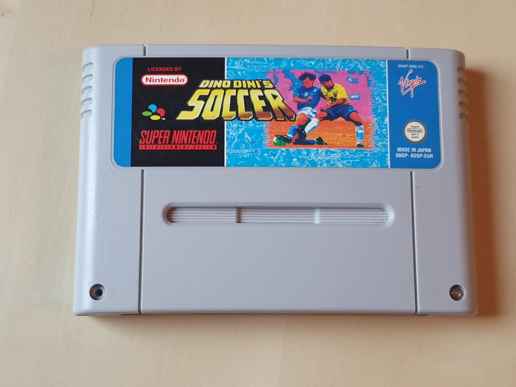 Nintendo Giochi: Dino Dinis Soccer – Usato da Stansstad venduto da collectorsshop