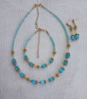 Schmuckset, Halskette+Armband+Ohrringe, neu