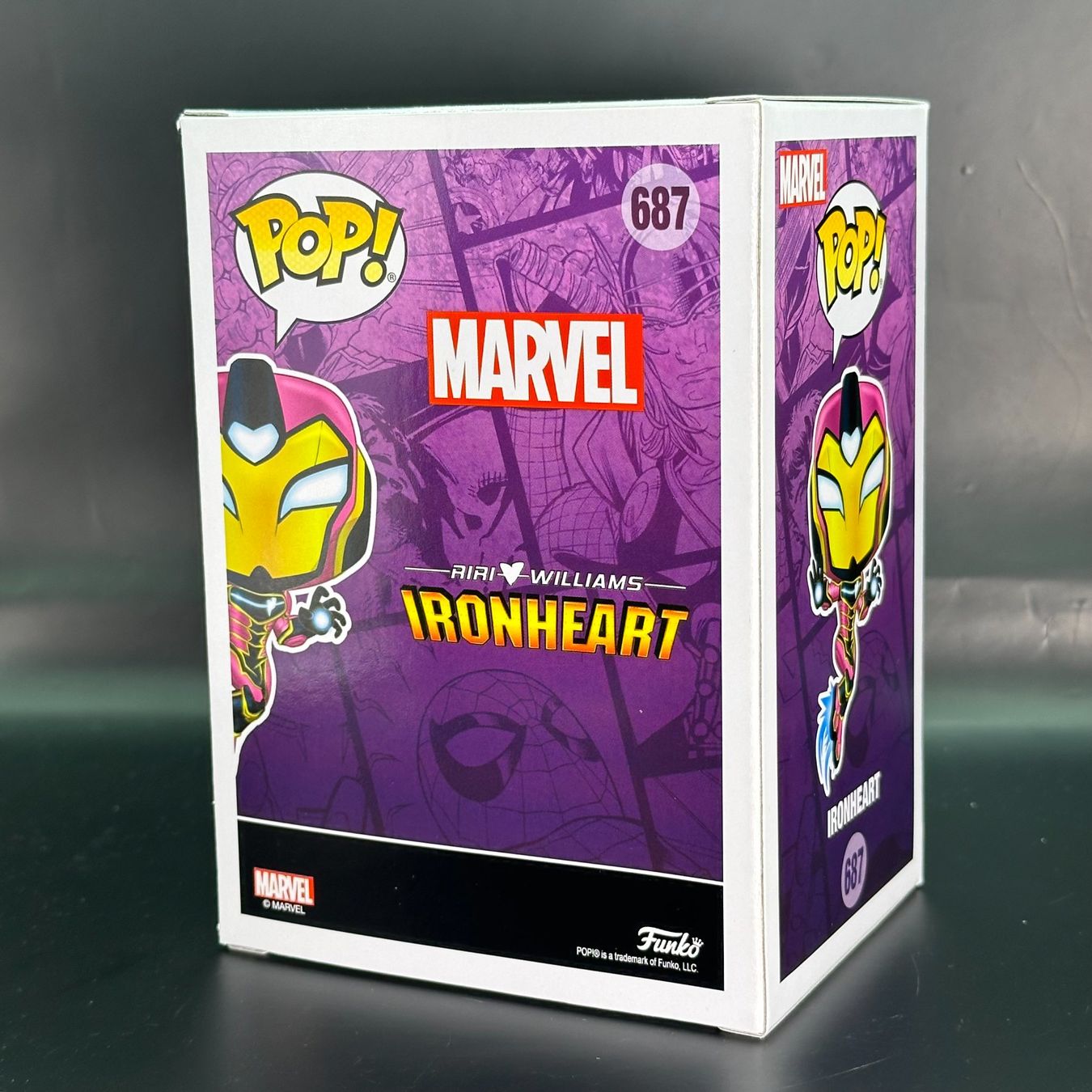 Funko Statuette: Funko Pop Marvel Ironheart 687 – Usato da Düdingen venduto da Nerdworld 1