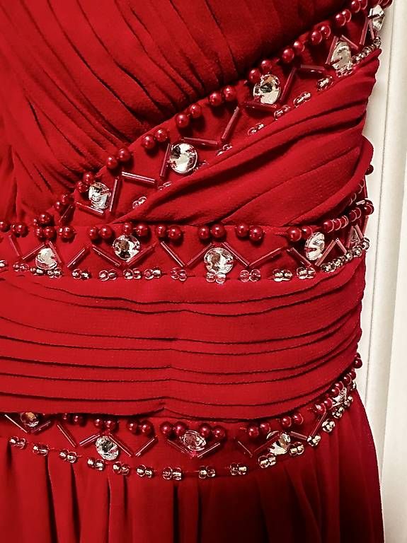 Vestiti: Hochzeitsgast Kleid rot Gr.36 – Usato da Kilchberg ZH venduto da lolena 1