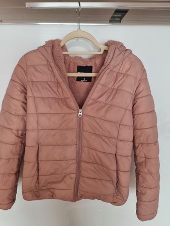 TALLY WEiJL Winterjacke, rosa, Grösse S, Teddyfutter