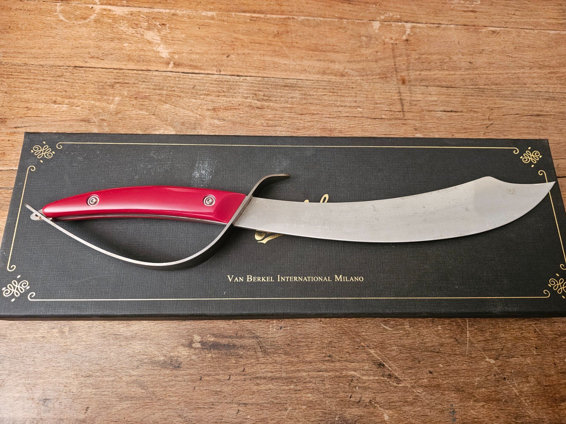 Berkel Coltelli da cucina: BERKEL Champgnersäbel Elegance 45 cm – Usato da Monte Carasso venduto da giave 5