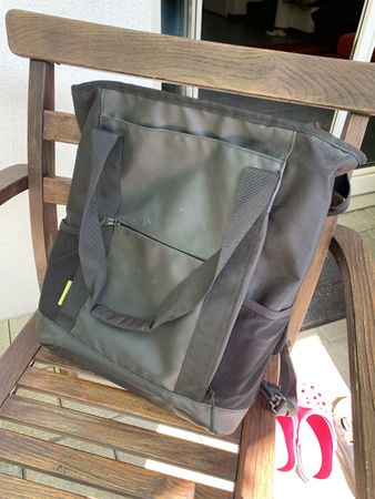 Laptop Rucksack schwarz