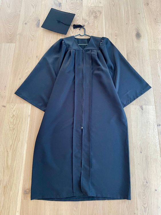 Fasnachtskostüm Abschluss-Talar, Robe Absolventen mit Hut (Gebraucht ...